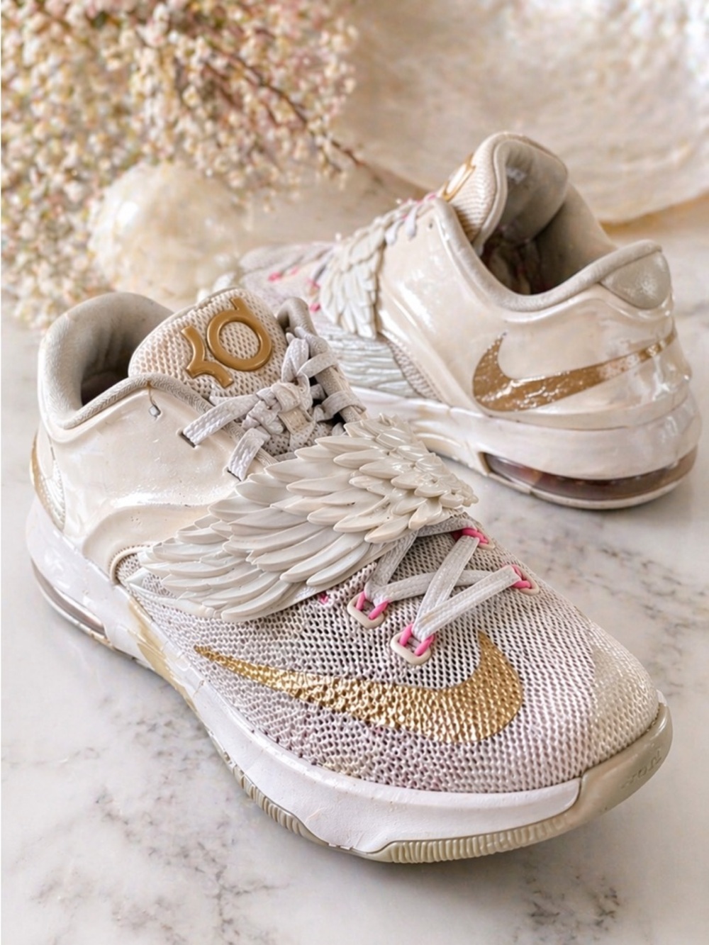 NIKE KD 7 AUNT PEARL SIZE 4 YOUTH